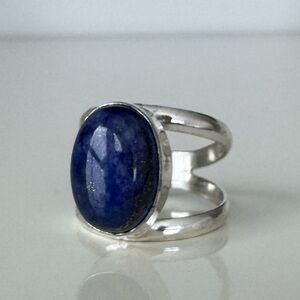 NWOT Sundance Ocean Lullaby Ring, Lapis Lazuli, Sterling Silver